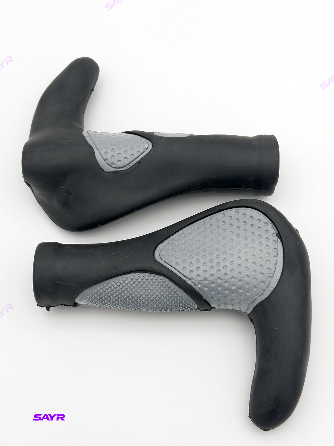 Рукоятки для велосипеда, анатомические, противоскользящие, 22.2 мм — фото 1