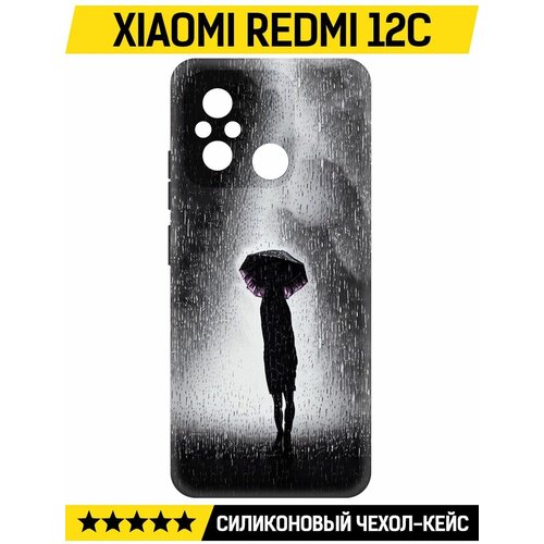 Чехол-накладка Krutoff Soft Case Ночная крипота для Xiaomi Redmi 12C черный чехол накладка krutoff soft case ночная крипота для xiaomi redmi 10 черный