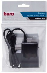 Сетевое зарядное устройство BURO XCJ-021-EM-1A microUSB 1A черный