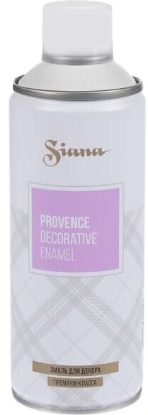Эмаль аэрозольная Siana Provence первый снег 520Мл