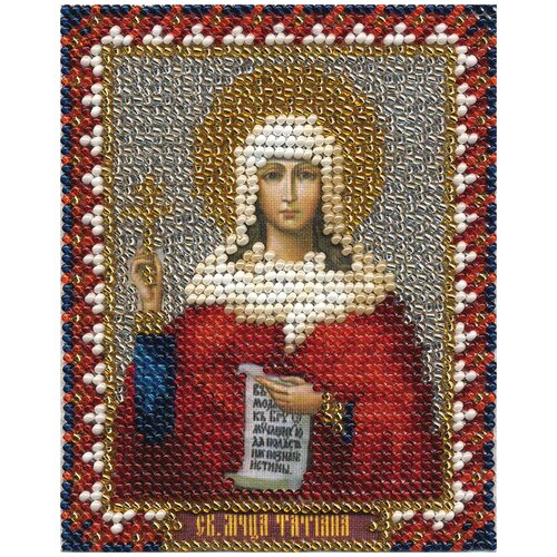 CM-1306 Набор для вышивания PANNA 'Икона святой мученицы Татьяны' набор для вышивания panna cm 1750 цм 1750 икона святой мученицы аллы готфской