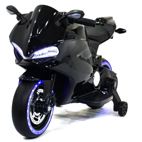 FUTAI Детский электромотоцикл Ducati Black (12V, EVA, ручка газа) - FT-1628-SP-BLACK