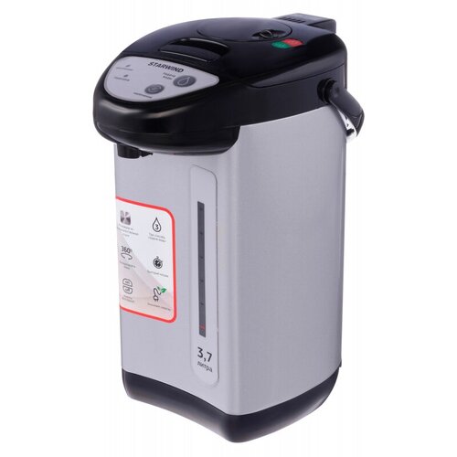 Термопот Starwind STP5176 37л 750Вт черныйсеребристый 485000₽