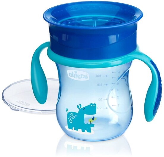 Поильник-непроливайка Chicco Perfect Cup, 200 мл, розовый (06951.10.50) - фото №10