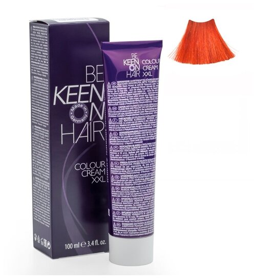 KEEN Be Keen on Hair крем-краска для волос XXL Colour Cream, 6.44 dunkelblond kupfer-intensiv