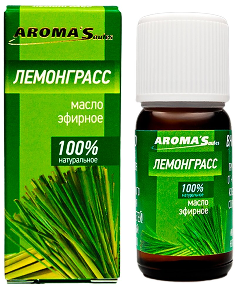 AROMA'Saules эфирное масло Лемонграсс