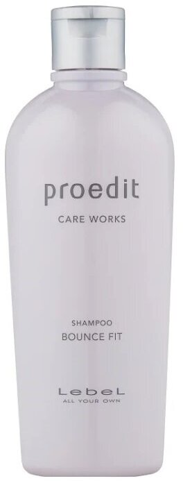 Lebel Proedit Care Works Shampoo Bounce Fit Шампунь для мягких волос, 300 мл