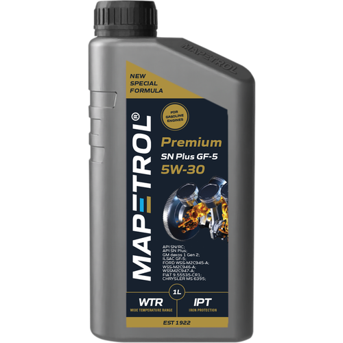 Моторное масло Mapetrol Premium SN Plus GF-5 5W-30 1л