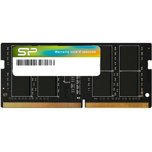 Память DDR4 16Gb 2400MHz Silicon Power SP016GBSFU240B02 RTL PC3-19200 CL17 SO-DIMM 260-pin 1.2В dual rank память ddr4 4gb 2400mhz amd r744g2400s1s uo oem pc4 19200 cl16 so dimm 260 pin 1 2в