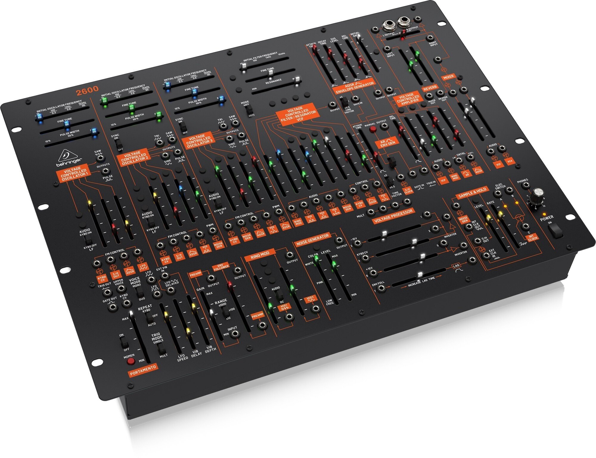 BEHRINGER 2600 полумодульный рековый синтезатор