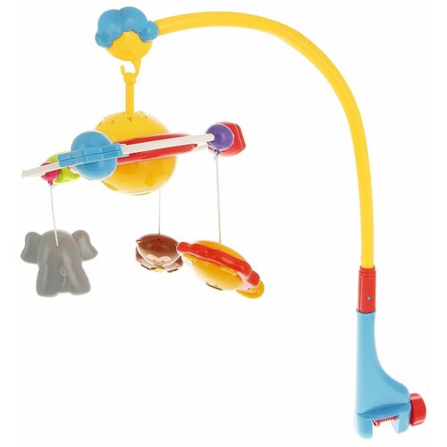 Junfa toys Веселые животные SL81017A, голубой/желтый/красный переключатель режимов 4 положения baxi 8434550