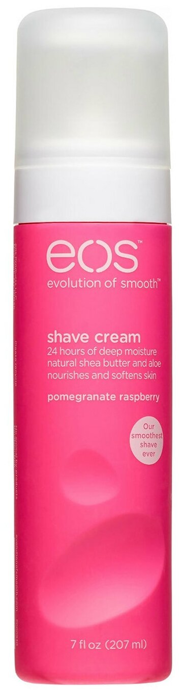 Кремы для бритья EOS Крем для бритья Pomegranate Raspberry Shave Cream Гранат Малина, 207 мл