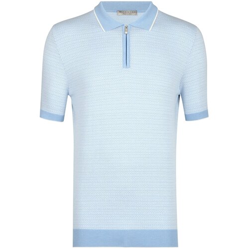 фото Поло pashmere голубой