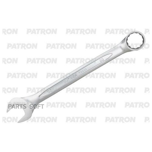 Ключ Комбинированный 30 Мм PATRON арт. P-75530 ключ комбинированный 17 мм patron p75517 1 шт