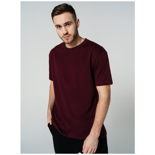 фото Футболка с кор.рукавом твое 79827 размер l, темно-бордовый, men