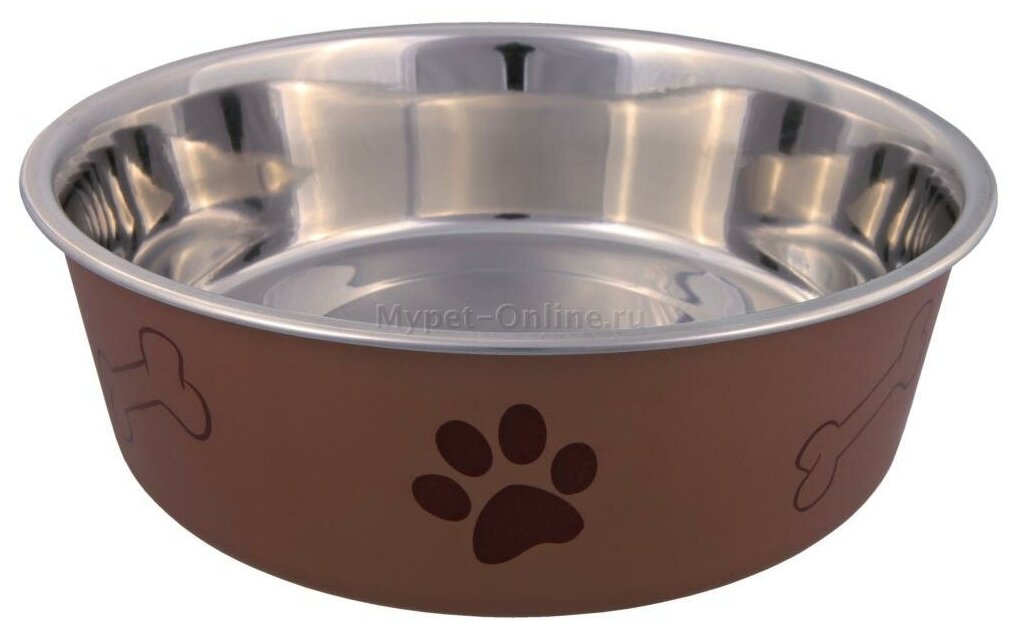 Миска для собак Trixie Stainless Steel Bowl, размер 23см.