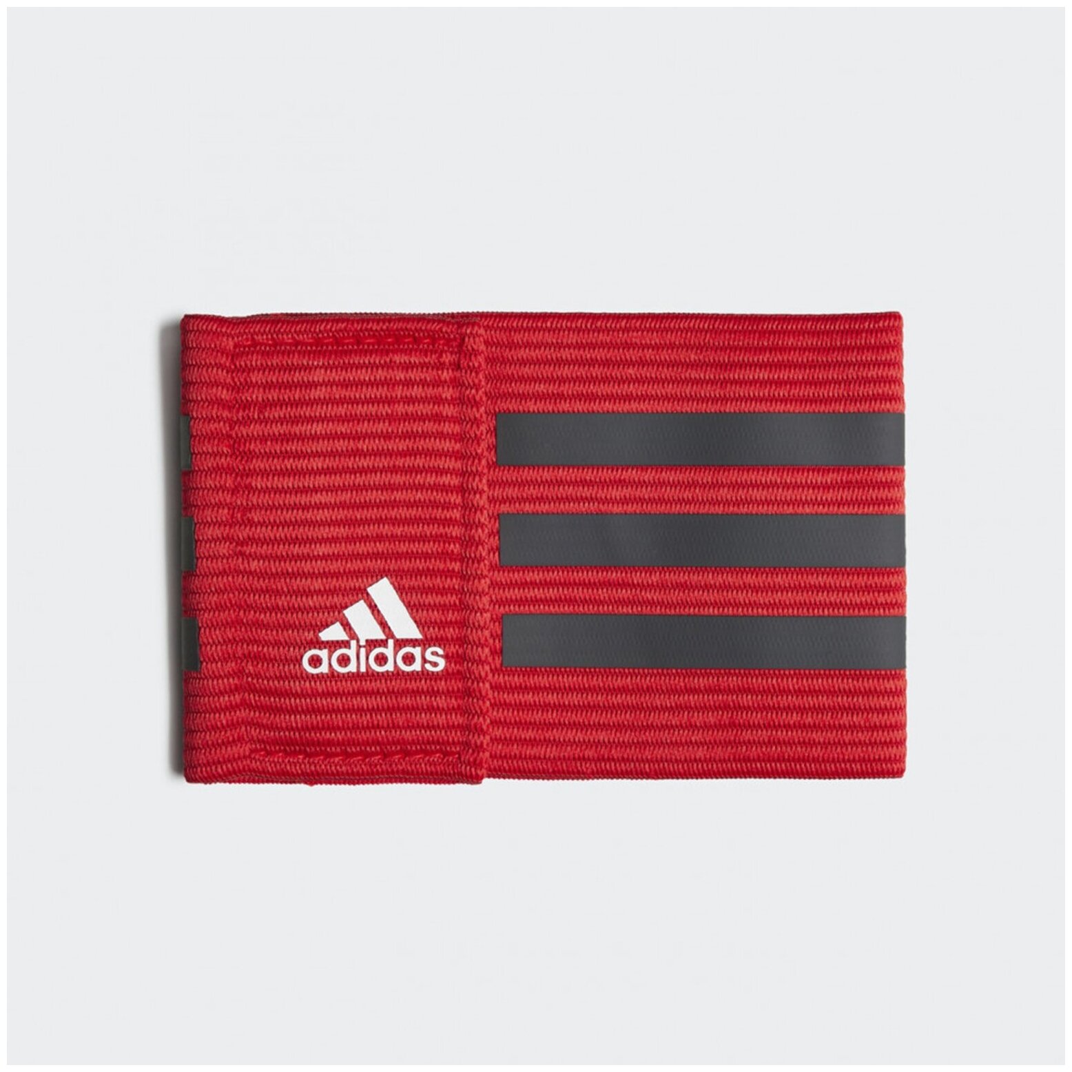 фото Капитанская повязка Adidas Capt Armband H61855, р-р OSFM, Красный