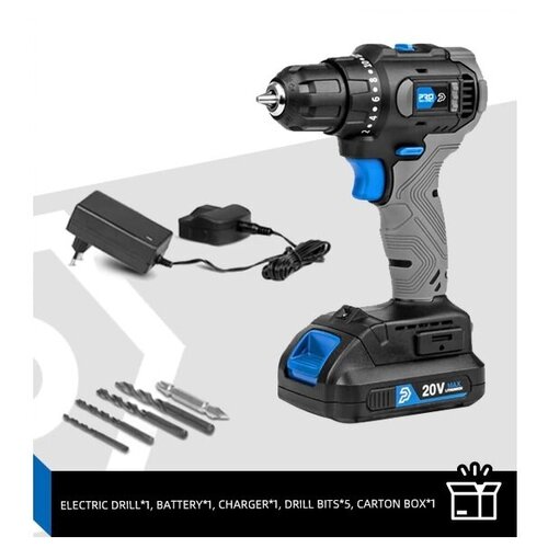 Шуруповерт PROSTORMER 20В 15Ач PSBD2001 PTET1041E 699000₽