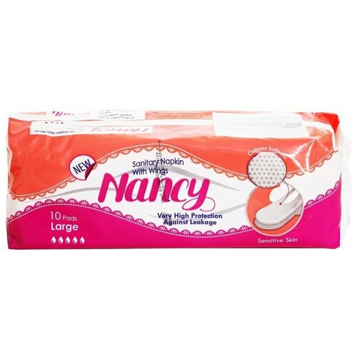 Прокладки Nancy Sensitive Large 10шт х 3шт прокладки nancy air laid medium 10шт х 3шт
