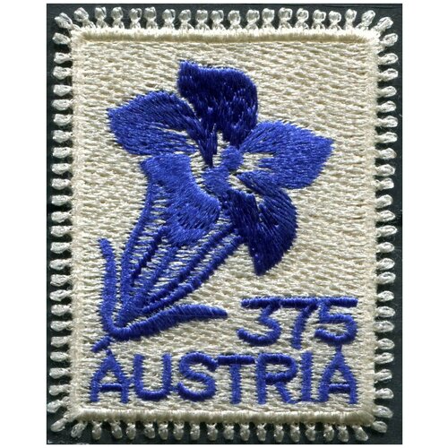 Австрия 2008. Вышивка. Горечавка (MNH OG) Почтовая марка