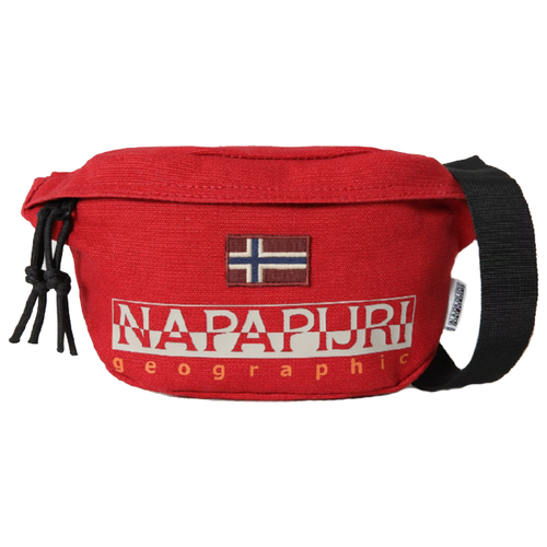 фото Сумка на пояс napapijri hering waist bag 2 old red