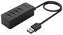 Разветвитель USB Orico W5P-U3 (черный) .