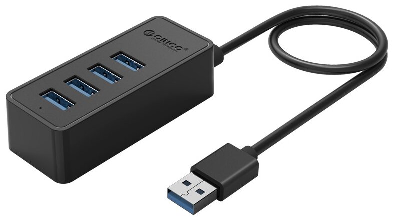 USB-концентратор ORICO W5P-U3 разъемов: 4