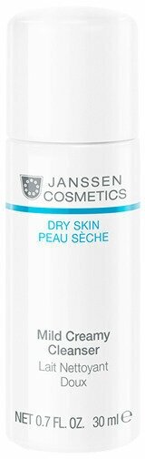 Janssen Cosmetics, Нежное очищающее молочко Mild Creamy Cleanser, 30 мл