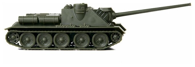 Сборная модель Звезда Советский истребитель танков СУ-100 1:100 - фото №3