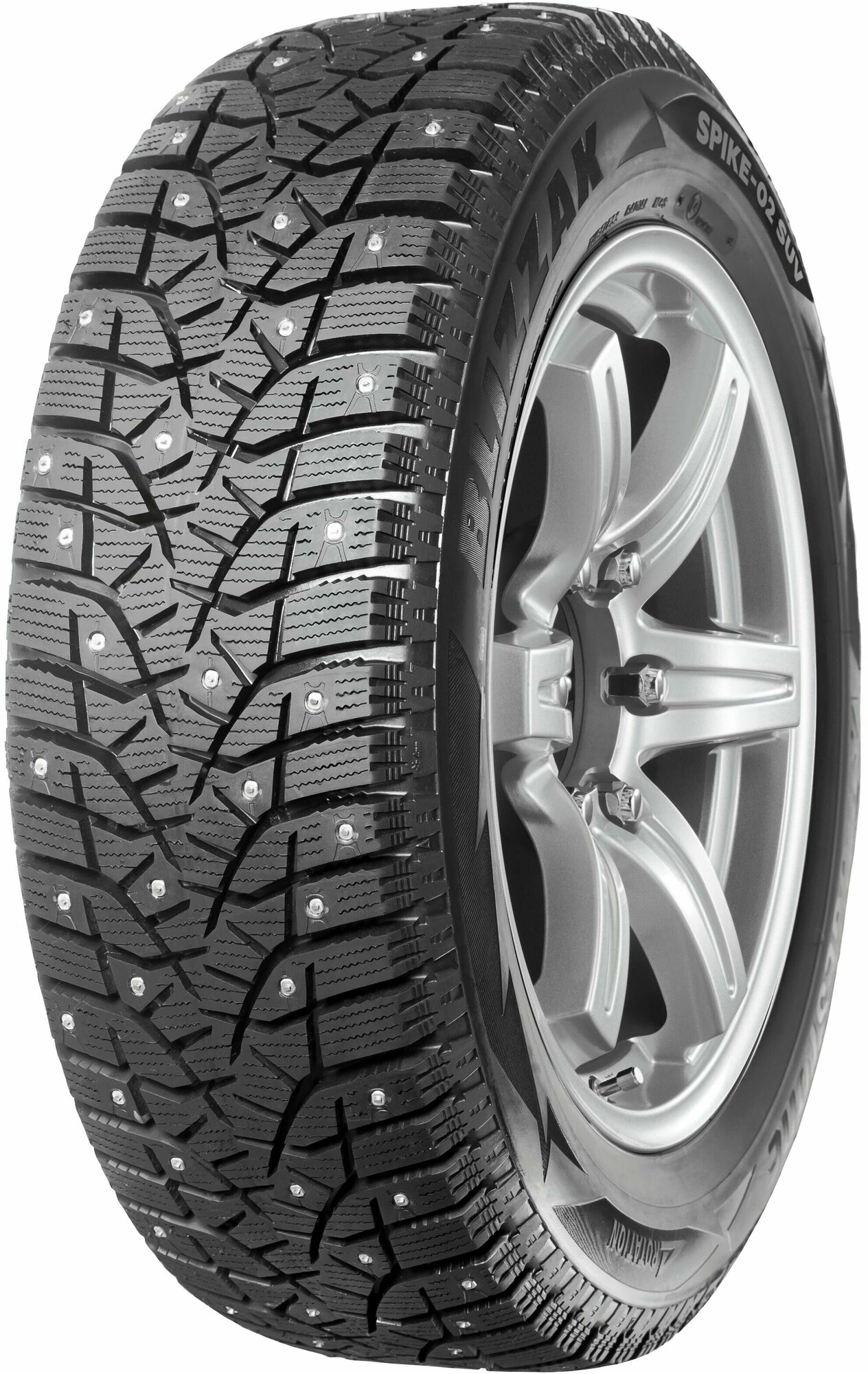 18/255/55 Bridgestone Blizzak Spike-02 SUV 109T 