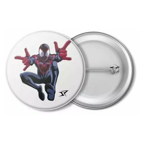 Значок, значек, брошь, украшение, брелок, брелоки, человек паук, spider men, супер герой, супергерой.