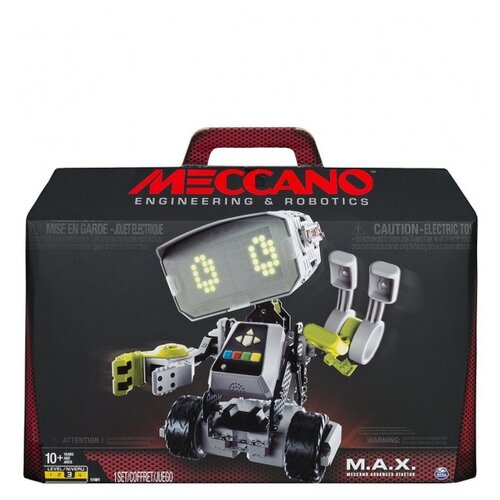 конструктор meccano build Конструктор Meccano Engineering & Robotics 17401 Робот M.A.X., 322 дет.