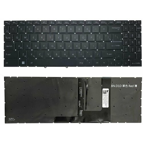 Клавиатура для ноутбука MSI Katana GF76 GF66 c белой подсветкой клавиатура для msi gf76 katana gf76 11ug ноутбука с красной подсветкой