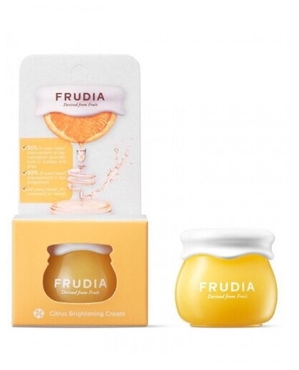 Frudia миниатюра Крем для сияния кожи с экстратом цитруса, 10 г Frudia Citrus Brightening Cream