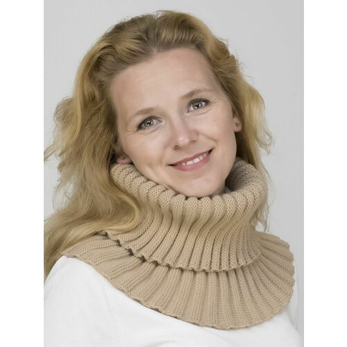 Снуд LanaCaps, 30х18 см, one size, бежевый