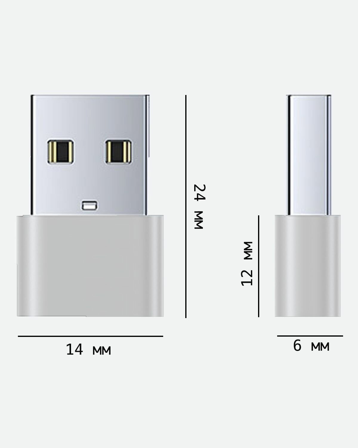 Переходник type c на USB