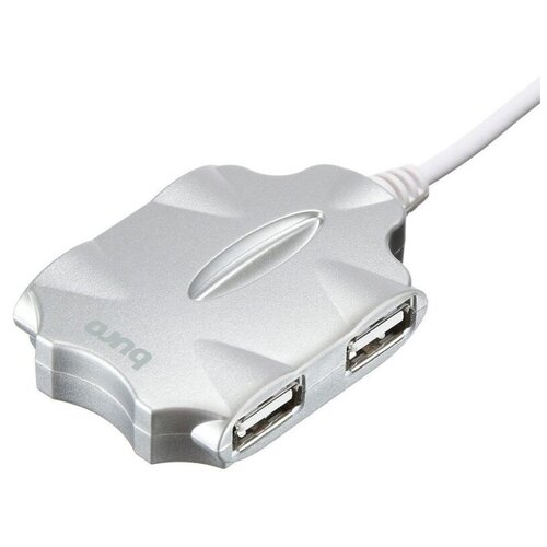 Разветвитель USB Buro Candy 4 порта USB 2.0, белый BU-HUB4-0.5-U2.0-CANDY - 1 шт.