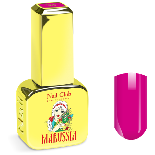 Nail Club professional Эмалевый гель-лак коллекция Marussia, оттенок M12 Samovar, 13 мл.