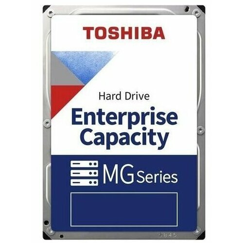 Toshiba Жесткий диск 8ТБ Toshiba Enterprise Capacity MG08ADA800E, 7200об/мин, 256МБ (SATA III) (oem) жесткий диск hdd lenovo 01dc487 storage sas 3 0 4 tb 7200об мин