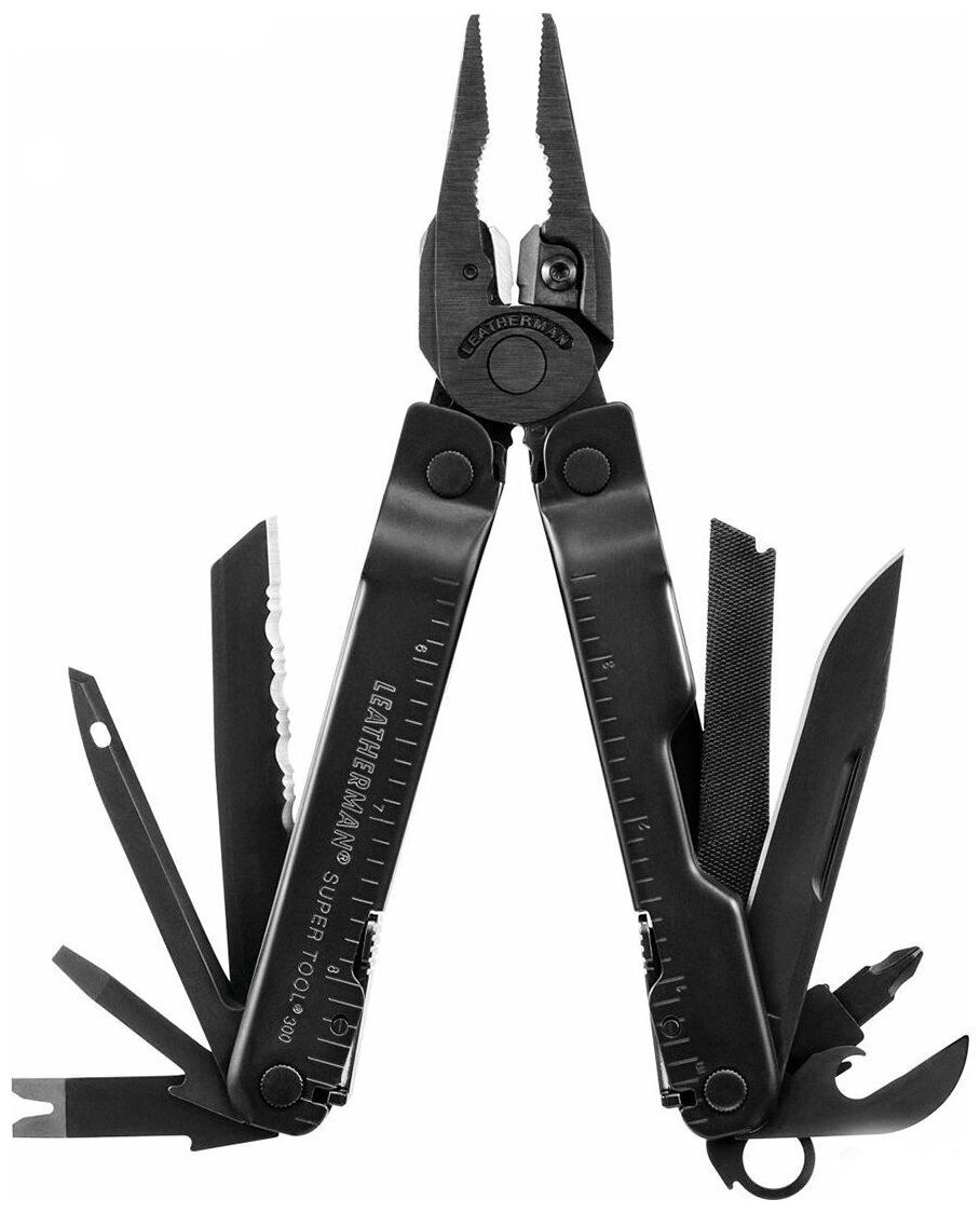 Мультитул Leatherman Super Tool 300 М Black 832758 с нейлоновым чехлом