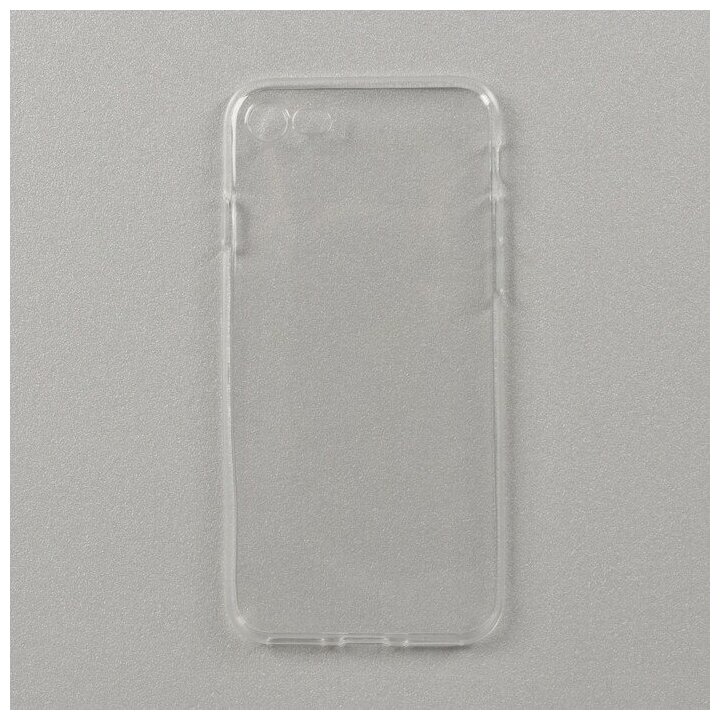 Чехол LuazON, для iPhone 7/8/SE (2020), силиконовый, тонкий, прозрачный (1шт.)
