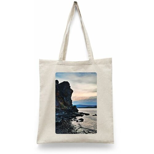 фото Сумка шоппер каждому своё, бежевый