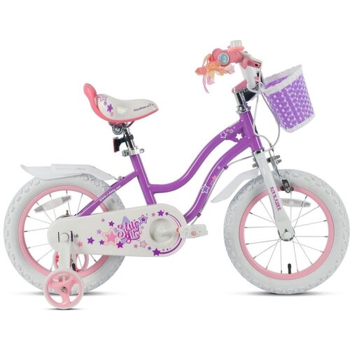 Детский велосипед Royal Baby Stargirl 14 год 2023 цвет Фиолетовый 1360000₽