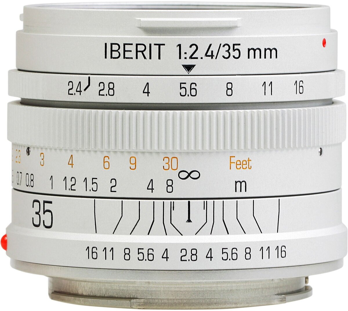 HandeVision IBERIT 35mm f/2.4 Sony E (Frosted silver)