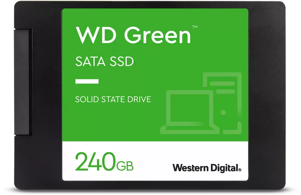 Внутренний SSD-накопитель 240Gb Western Digital Green WDS240G3G0A SATA3 2.5"