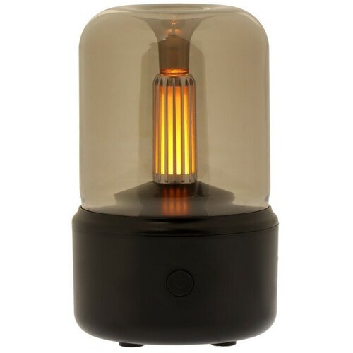 Аромадиффузор HM-9 с подсвечником ультразвуковой 120 мл от USB в комп подсветка чёрный 934009 194800₽