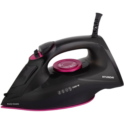 Утюг Hyundai H-SI01559 2400Вт черныйрозовый 188900₽