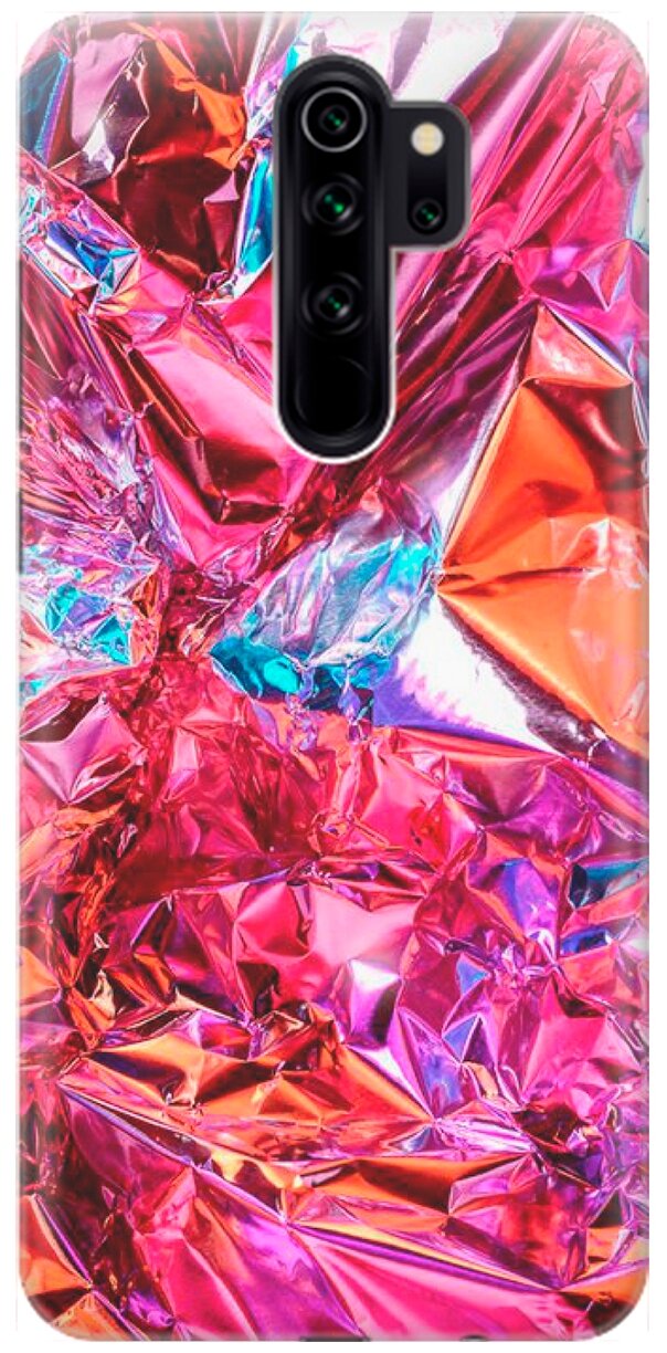 RE: PA Накладка Transparent для Xiaomi Redmi Note 8 Pro с принтом "Розовая фольга"