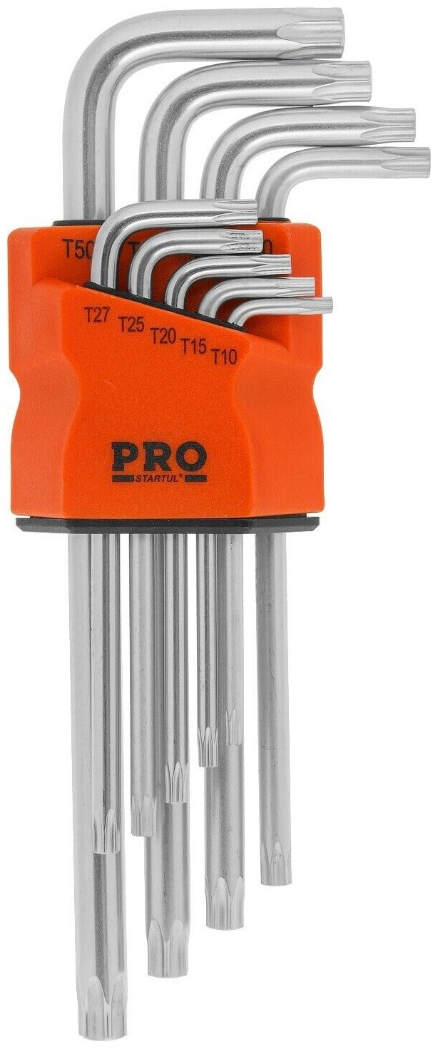 Картинки Набор ключей Torx T10-T50 9 предметов длинных PRO STARTUL (PRO-87109)