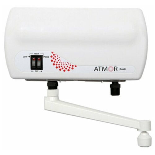 Водонагреватель проточный Atmor Basic Tap электрический 5 кВт горизонтальный 582400₽